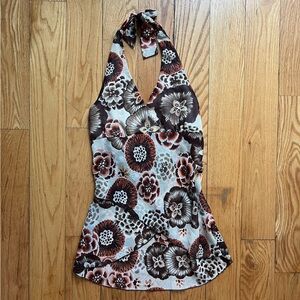 Floral Halter Top